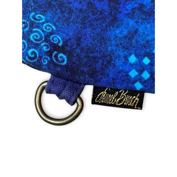 Laurel Burch Blue Cats Convertible Crossbody Bag Two Pocket - Picture 5 of 12